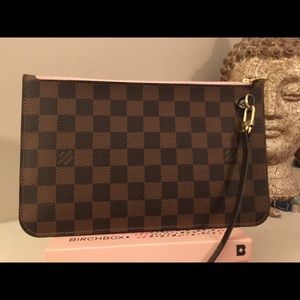 Neverfull Pouch in Damier Ebene